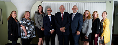 Photo of attorneys and staff at Pierce, Pierce & Napolitano